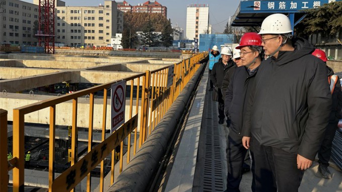 陈一夫到项目现场督导安全生产工作 慰问一线职工